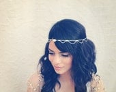 Lorea Bridal Headband, Swarovski Crystal, Tiara, Crown, Halo, Wedding Headpiece, Bridal Hair Piece, Ships in 1 Month