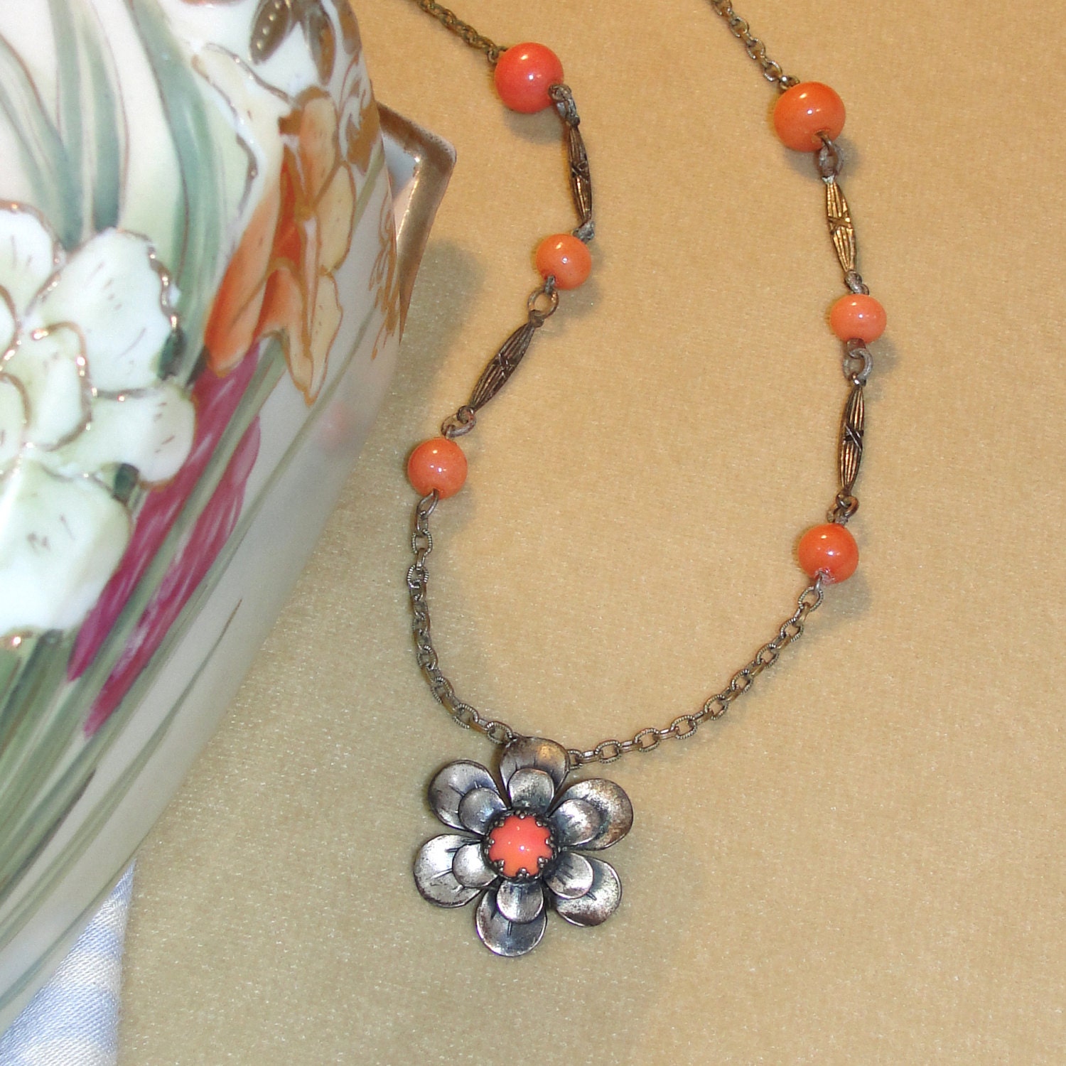 Buried in the Garden Necklace