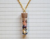 Nebula Necklace - Miniature Glass Vial