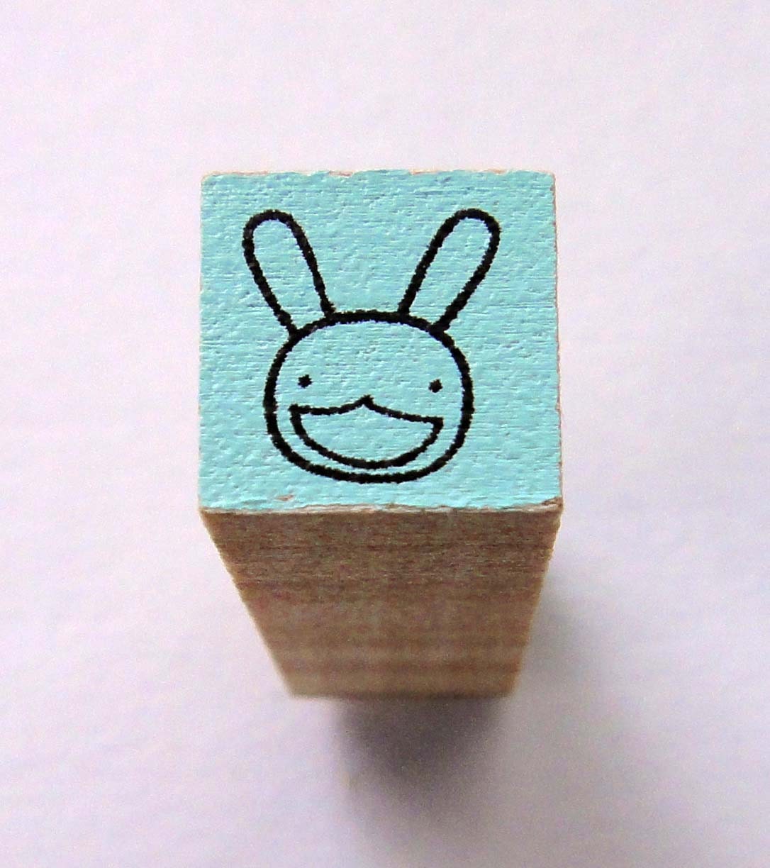 Cute Aranzi Aronzo Bunny Rabbit Face Japanese Rubber Stamp