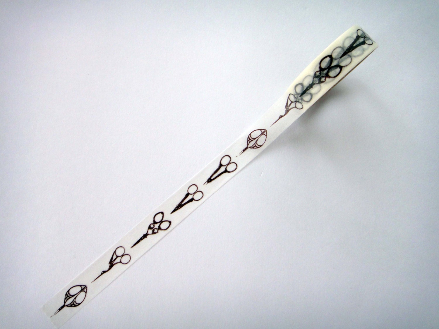 Cute Old Fashioned Dressmaking Scissors Washi Paper Deco Tape