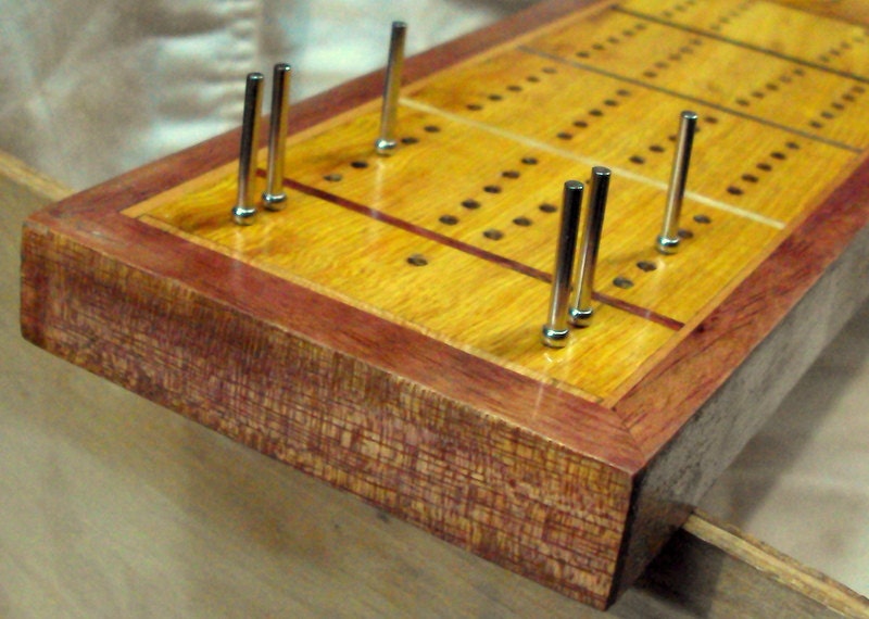 40% OFF. Apply the coupon MOTHERSDAY2013 at etsy.com checkout. Artisan Cribbage Board : Tour de France 1991