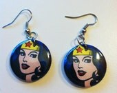 WonderWoman earrings