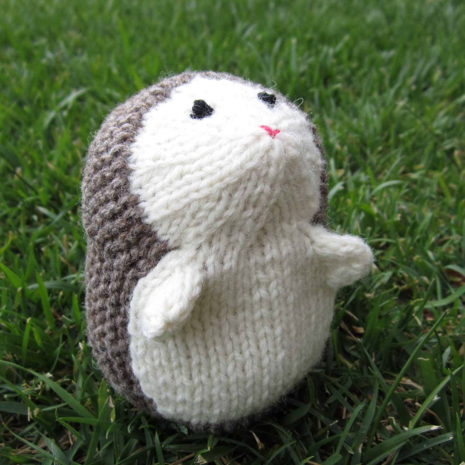 Knitted Hedgehog Toy