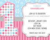 Pink Winter Onederland Birthday Party Invitations Il_170x135