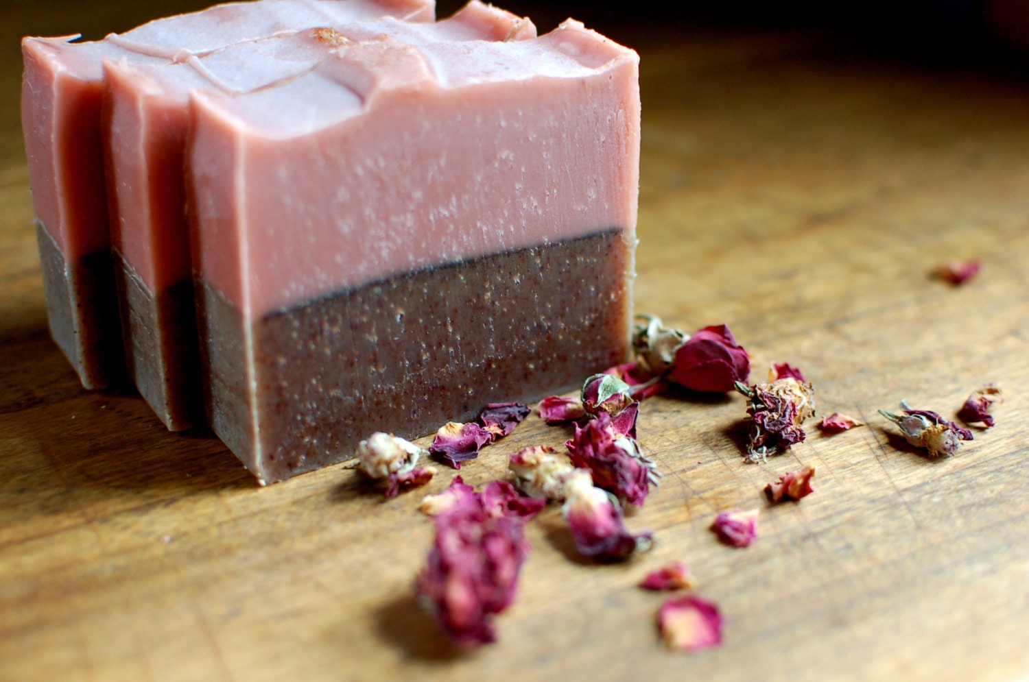 Sandalwood Rose - organic soap, vegan soap, sensual and meditative essential oils