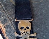 Very RARE 19th century Skull and Crossbones watch fob by The Sanatorium