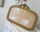 Vintage Gesso Frame - Rare Petite Size - Gilded - Antique