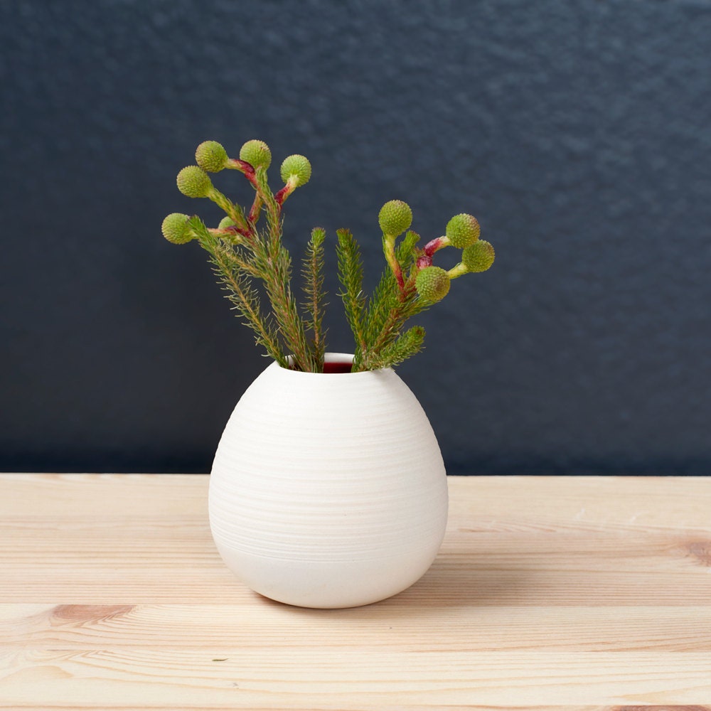 Ribbed Bud Vase