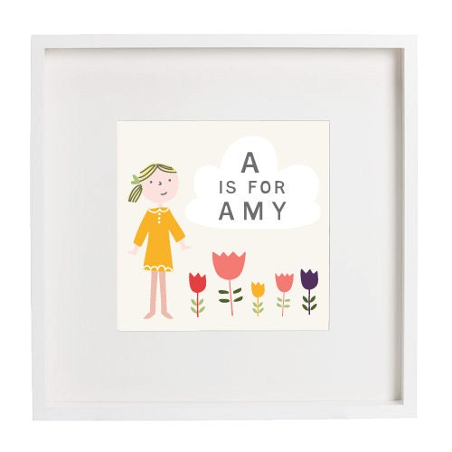 A is for... Personalized Kid's Art