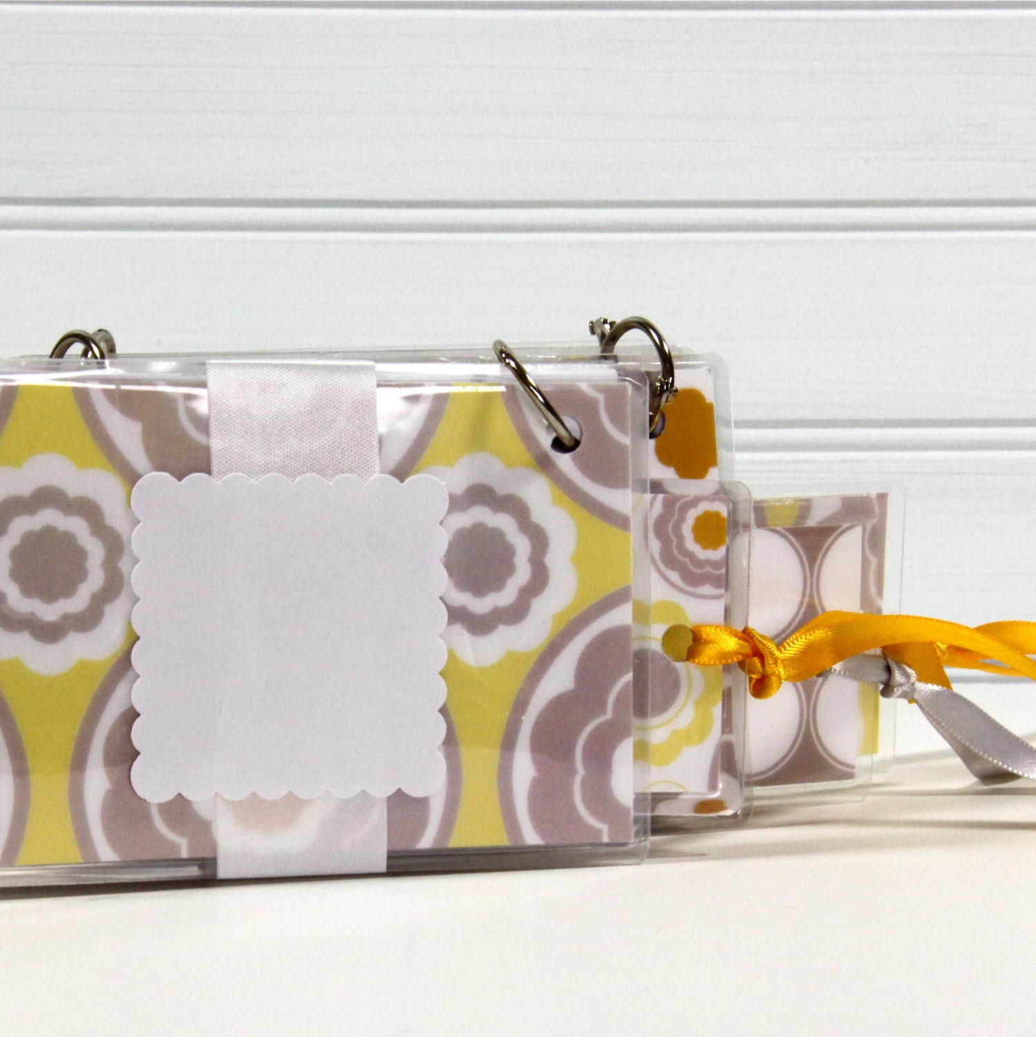 3 x 5 Index Card and Note Card Binder and Small Bookmark, 3 Party Favor or Teacher Gift Sets