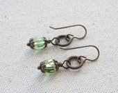 Peridot Dreams - earrings