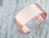 Recycled Copper Simple Cuff