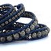 Anjas leather wrap bracelet