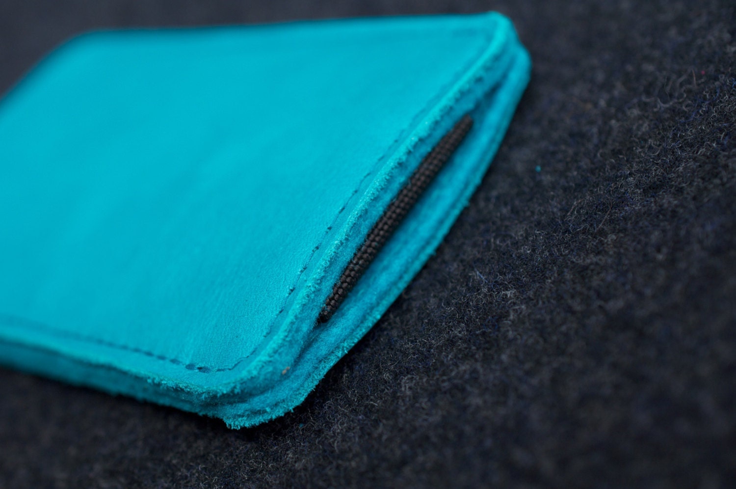 Nexus 4 Leather Sleeve / Case - BLUE LAKE