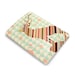 Leather iPad mini sleeve case - Stripy stag with Diamonds
