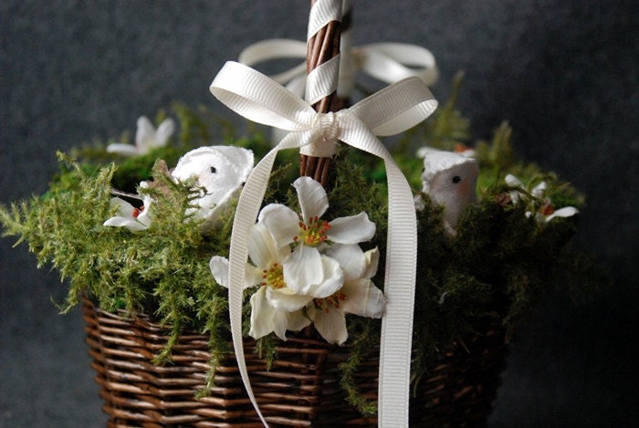 Fantastical Forest Collection - Annie Flower Girl Basket
