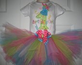 Boutique First Birthday Tutu set