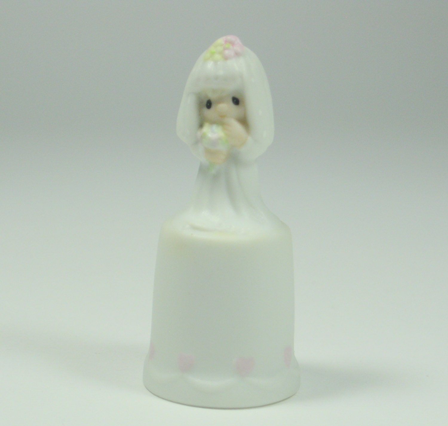 1986 Precious Moments Bride Thimble