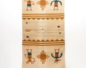 Vintage Native American Tapestry Navajo Rug