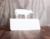 Wedding Place Cards Cow Set of 50 Meal Choice