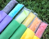 Popsicle Picnic Summer Party Cozies For Sensitive Hands Yellow Green Purple 