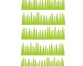 Grass decal for wall Set of 5 grass wall decals