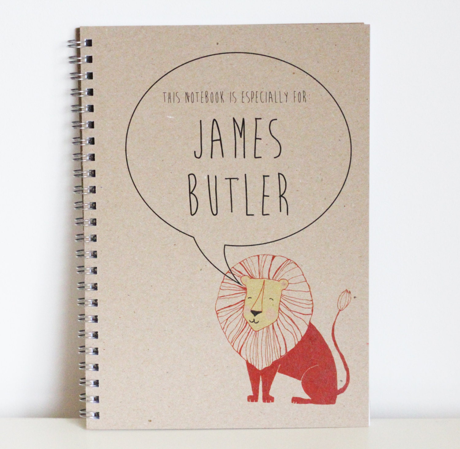 Personalised Childs Eco Notebook