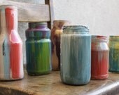 Swirled Glass Bottle