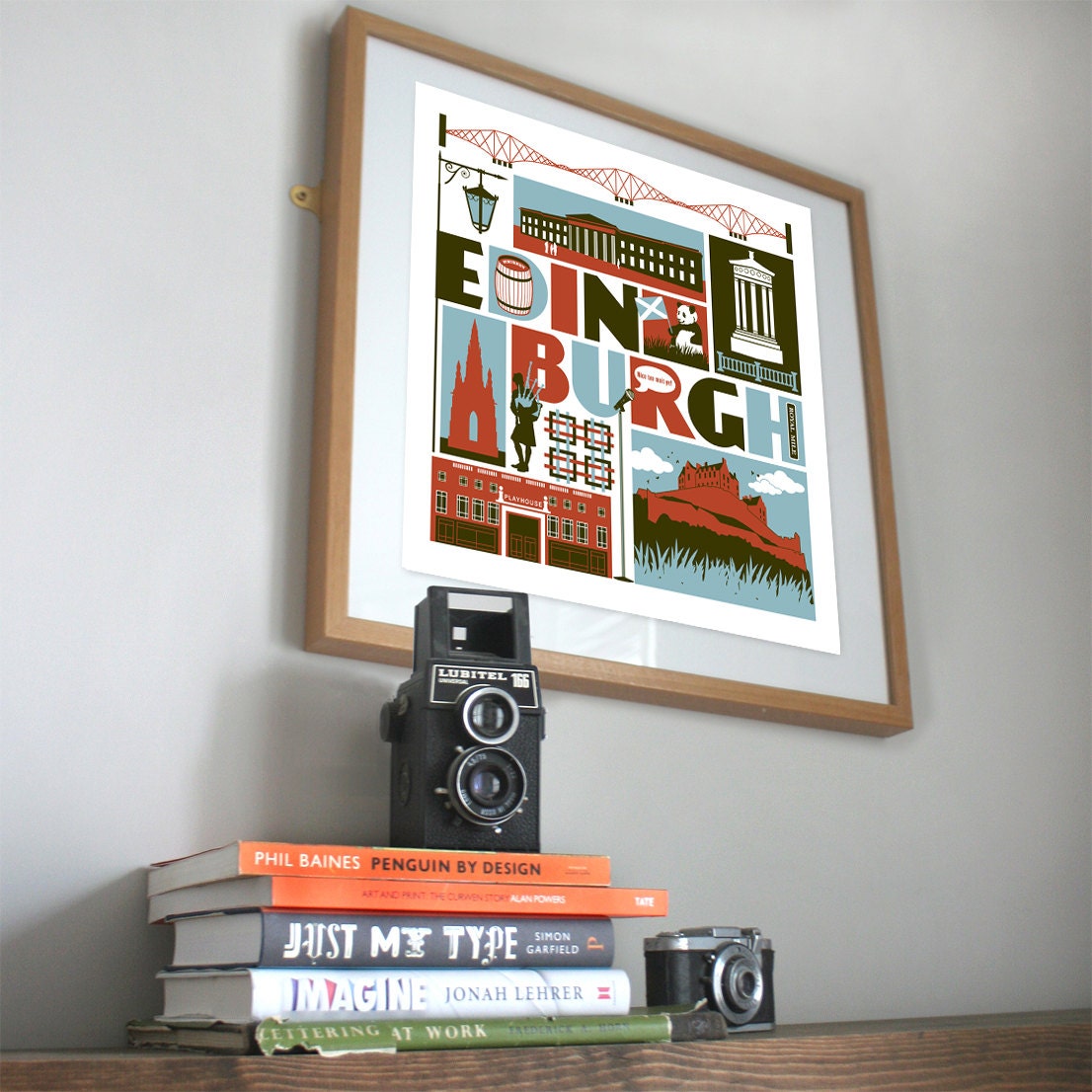 Edinburgh Scotland print