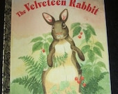 vintage childrens book... The VELVETEEN RABBIT ... 1992 GOLDEN Book hardcover Book ...