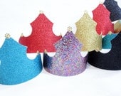 Custom Party Glitter Crowns, Birthday Party Crown, Princess Costume, Dress Up
