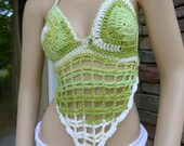 ROCK STAR - Satin Lined Halter Top in 100% Cotton- Attire for Music and Art Festivals, Belly Dancers, Ren Faire