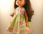 Made To Fit Hearts For Hearts, Kish, Betsy McCall, Corolle Les Cheries 14" Dolls Sleeveless Dress and Hair Bow One Of A Kind