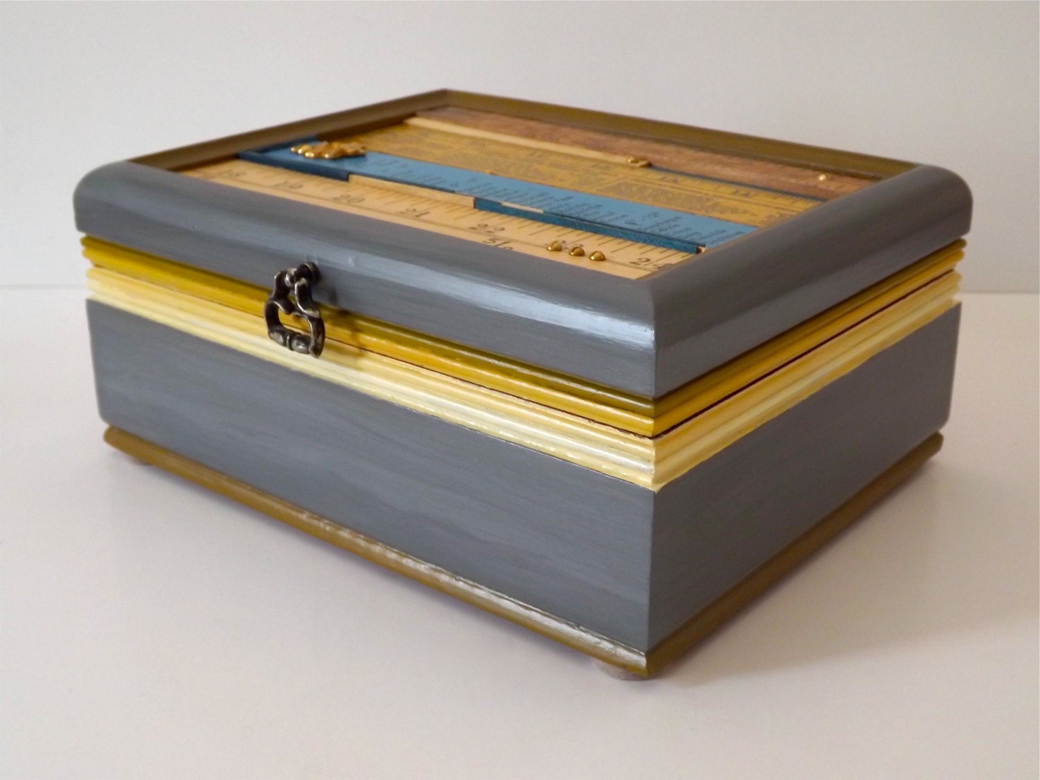 SALE Jewelry Box -- Upcycled, Creatively Restored