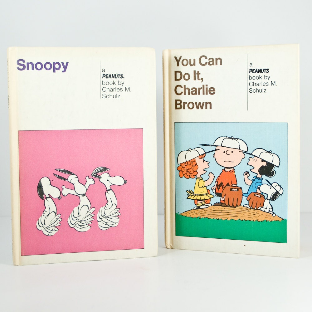 Vintage Charlie Brown and Snoopy Peanuts Comic Books 1950s-60s