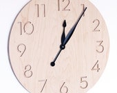 extra large modern wall clock