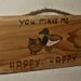 Happy Happy Duck Sign