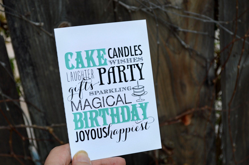 It's Your Birthday Greeting Card and Tattoo