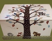 Custom Designed Forest Friends Toy Chest