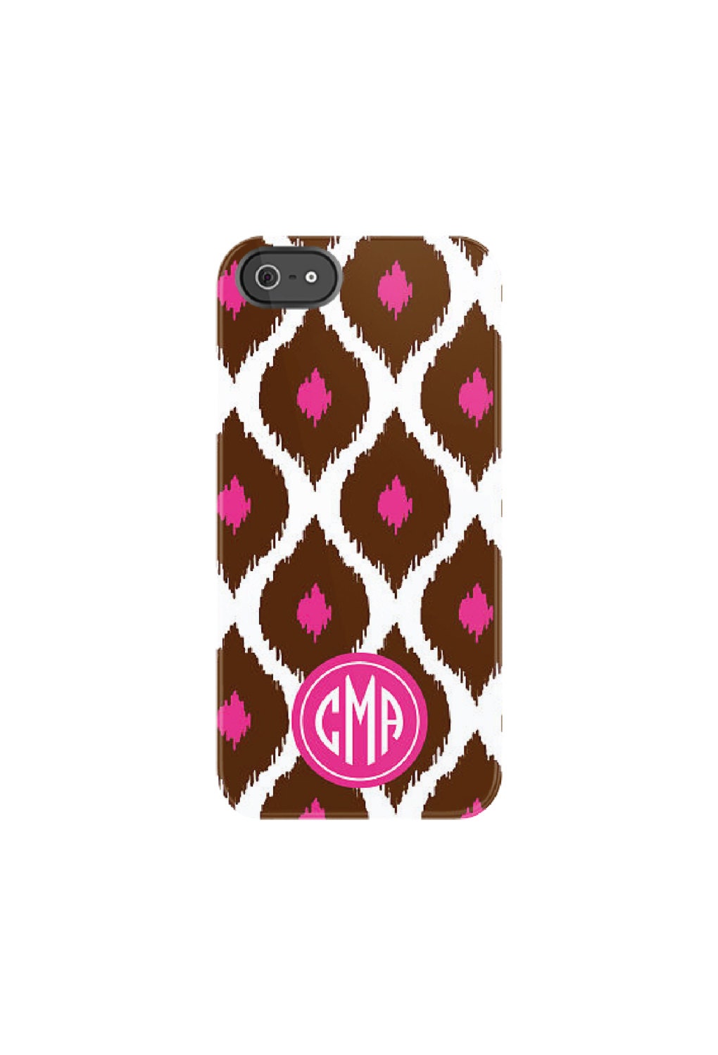 Personalized iPhone Case - Monogram iPhone Case - IKAT 2 Collection, choice of colors