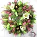 Deco Mesh Summer Wreath Rooster Apples Burlap Magnolia Gingham Door Wreath
