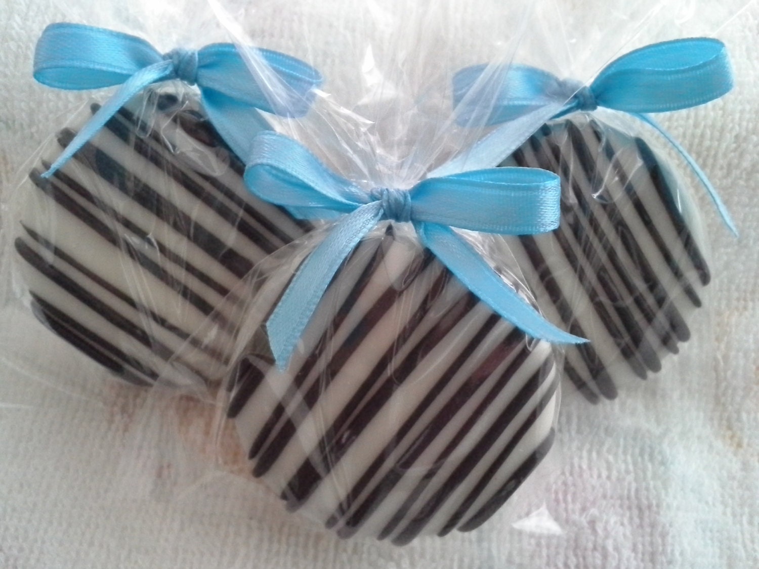 Black And Turquoise Chocolate Covered Oreos Cookies Party Favors Sweet 16 Baby Shower Wedding Favors Bridal Shower Black Zebra Turquoise