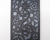 MADE-TO-ORDER (4-6 weeks) iPhone 5 Designer Gear & Cogs Steampunk Puzzle Case (in 3D printed Nylon) - 5 color options
