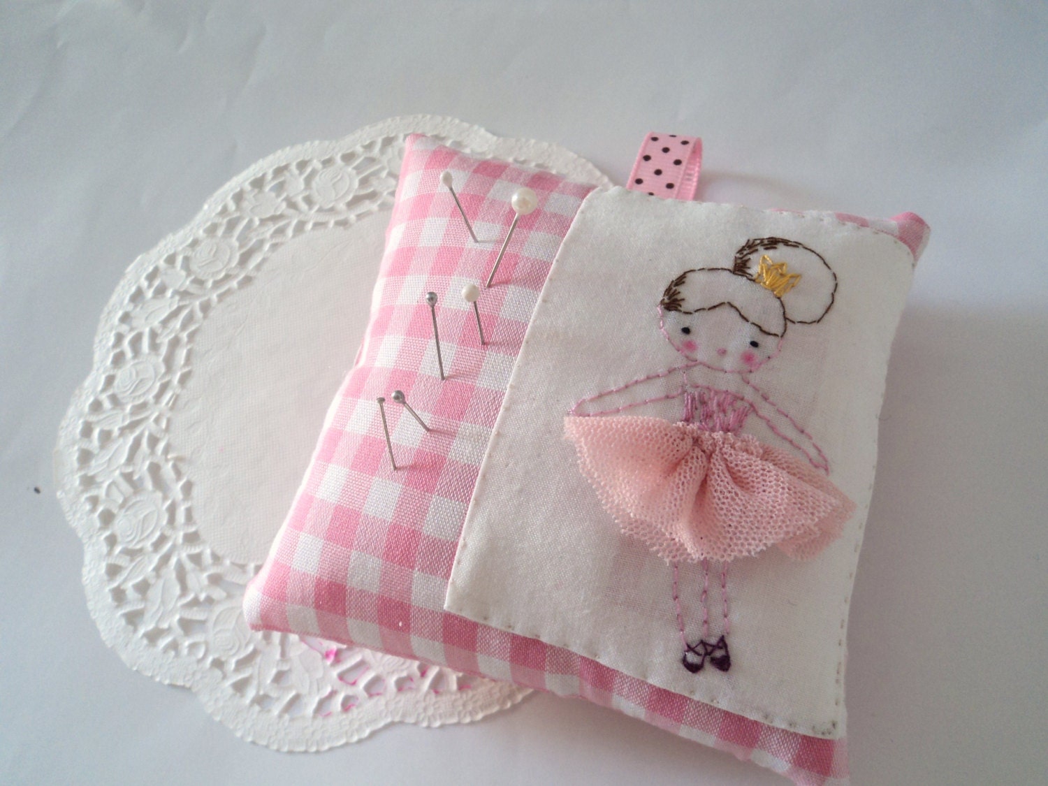 sweet pink pincushion ballerina pink tutu
