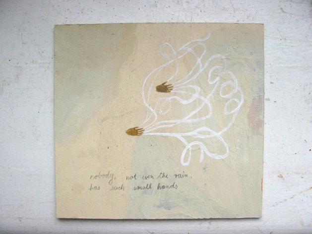 small hands no. I - original painting