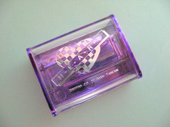 Vintage Heart pencil sharpener from the 1980's