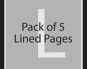 Extra Lined Pages