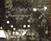ABSTRACT 8x10 new york celebration rain shower old paper manhattan  fine art photography home decor wall decor