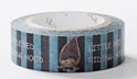 Shinzi Katoh Masking Tape - Little Red Riding Hood on Blue Stripes